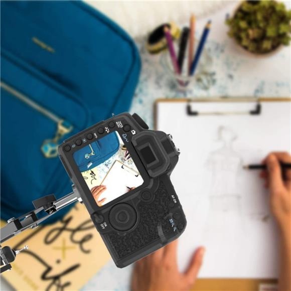 Overhead Tripod, Heavy Duty Camera Desk Mount Stand with Flexible Boom - Picture 5 of 12